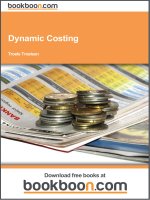 Dynamic Costing