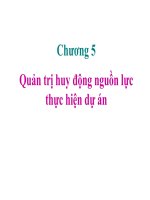 Quản trị huy động nguồn lực thực hiện dự án pdf