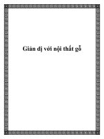 Giản dị với nội thất gỗ pdf