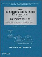 buede - the engineering design of systems - models and methods 2e (wiley, 2009)