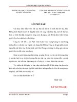 báo cáo thực tập tại công ty cổ phần thương mại xây dựng phát triển kiến trúc trung giang  hải phòng