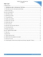 xây dựng luận chứng kỹ thuật cho nhà máy sữa