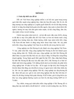 Phát triển bền vững công nghiệp trên địa bàn tỉnh hải dương