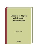 Glimpses of Algebra and Geometry pdf