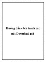 Hướng dẫn cách tránh các nút Download giả ppt