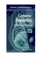 genomic imprinting - andrew ward