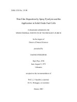 thin film deposition