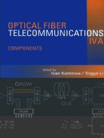 kaminow, i. p. (2001). optical fiber telecommunications iv-a