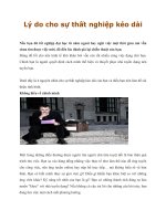 Lý do cho sự thất nghiệp kéo dài doc