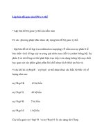 Lập bản đồ gene của DNA ty thể potx