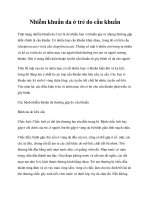 Nhiễm khuẩn da ở trẻ do cầu khuẩn docx