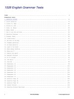 1528 câu kiểm tra ngữ pháp tiếng anh