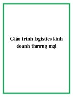 Giáo trình logistics kinh doanh thương mại