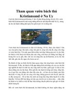 Tham quan vườn bách thú Kristiansand ở Na Uy pot