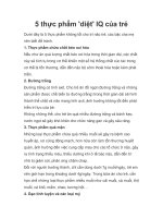 5 thực phẩm ''''diệt'''' IQ của trẻ pptx