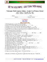 thi giải toán trên mạng