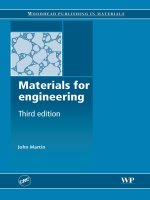 Materials for engineering, 3rd edition   (malestrom)