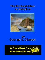 The richest man in babylon