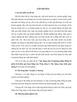 vận dụng một số phương pháp thống kê phân tích hiệu quả hoạt động của tổng công ty xây dựng công trình giao thông i