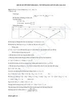 Đán án đề thi thử gstt lần 2 năm 2014 môn toán khối d