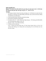 Đồ án đèn giao thông