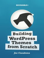 Building wordpress themes from scratch