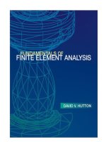 fundamentals of finite element analysis - hutton - (mcgraw-hill)