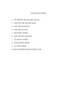 Bài tập lớn thủy điện 1