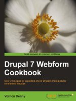 Drupal 7 webform cookbook