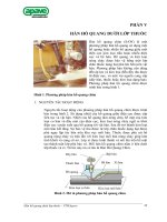 Hàn hồ quang dưới lớp thuốc bảo vệ : SAW