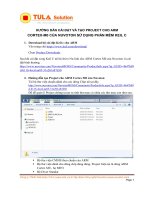 Hướng dẫn sử dụng keil c cho nuvoton ARM