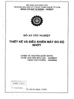 Thiết kế và điều khiển máy đo độ nhớt