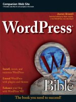 Wordpress bible (2010)