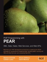 php programming with pear