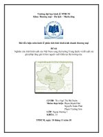 tiểu luận nghiên cứu tình hình xuất của việt nam sang thị trường trung quốc và đề xuất các giải pháp tăng giá tri kim ngạch xuất khẩu tại thị trường này