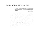 KỸ THUẬT THIẾT KẾ THUẬT TOÁN - Le Minh Hoang ppt