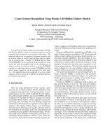 crane gesture recognition using pseudo 3-d hidden markov models5