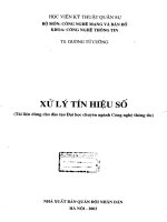 Giáo trình sử lý tín hiệu số