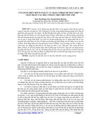 ứng dụng biến đổi wavelet và mạng nơron để phát hiện