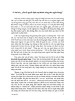 văn hóa yếu tố quyết định sự thành công cho ngân hàng