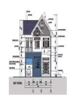 Xây nhà biệt thự 2 tầng 110m2 pot
