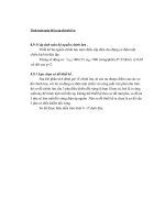 tính toán máy biến áp chỉnh lưu