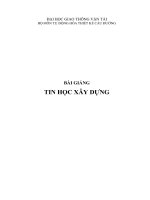 Tin học xây dựng