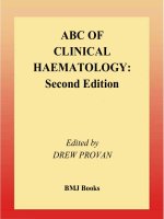 abc of clinical haematology