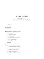 game theory lctn - thomas s. ferguson