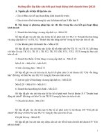 Hướng dẫn lập Báo cáo kết quả hoạt động kinh doanh theo QĐ15 pptx