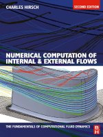 numerical computation of internal and external flows the fundamentals of computational fluid dynamics, second edition