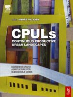 continuous productive urban landscapes - designing urban agriculture for sustainable cities