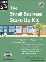 the small business start-up kit 3rd (2004)