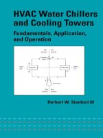 hvac water chillers and cooling towers